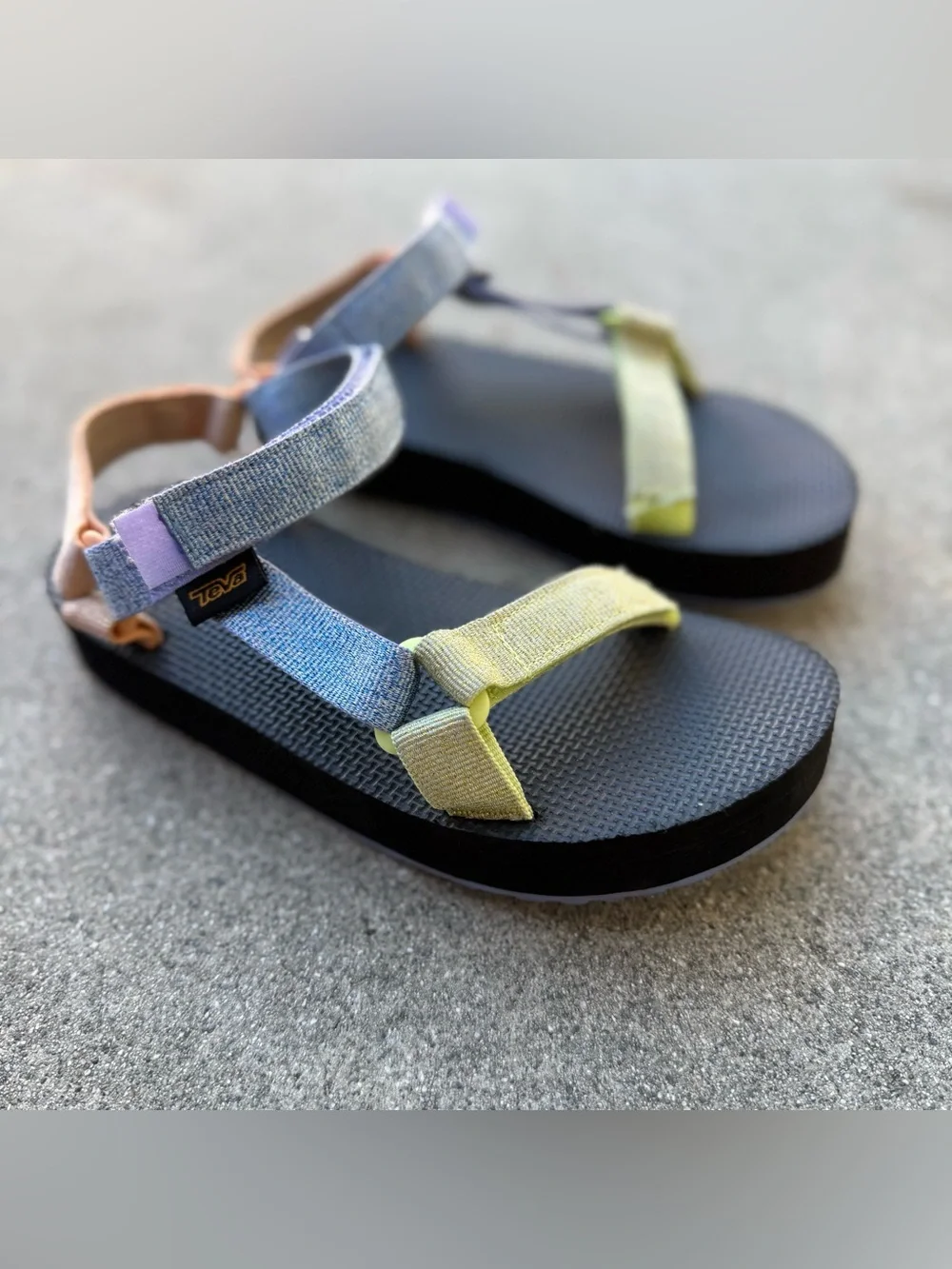 Teva MIDFORM UNIVERSAL - Walking sandals - metallic lilac multi size 3 kids